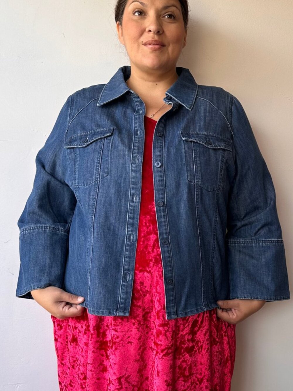 ME by Jennie Garth Denim Jacket
